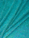 Stretch Sequin on Velvet Tiffany Blue