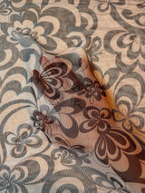 Printed Power Mesh Tattoo Print