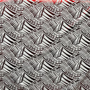 Polyester Foil Fabric Traditional Polynesian Pattern