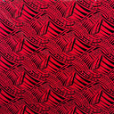 Polyester Foil Fabric Traditional Polynesian Pattern