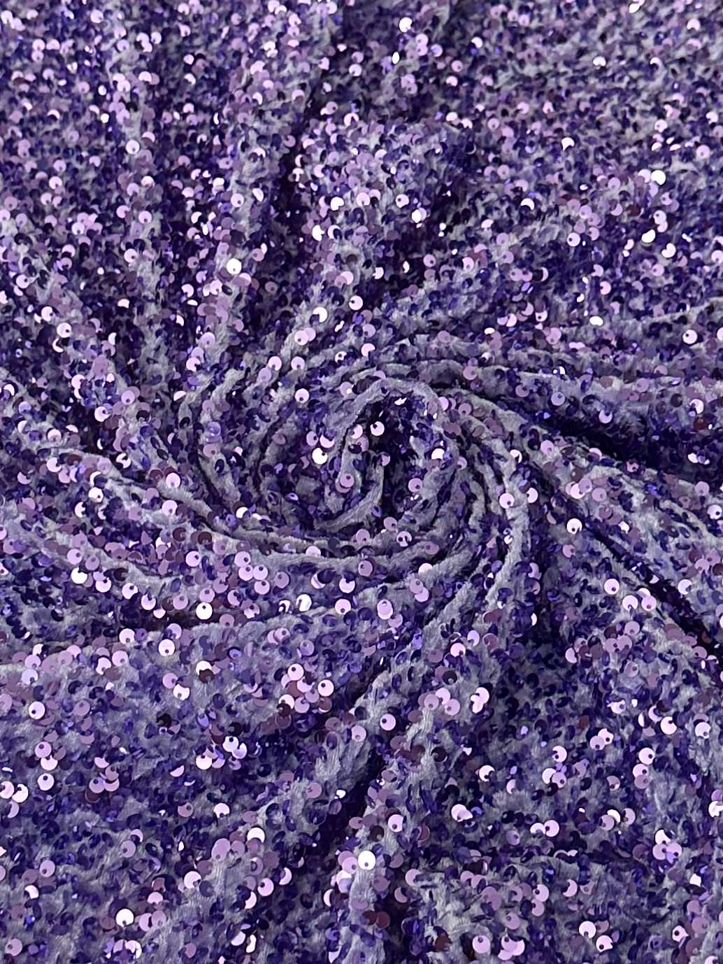 Sequin Velvet Lavender