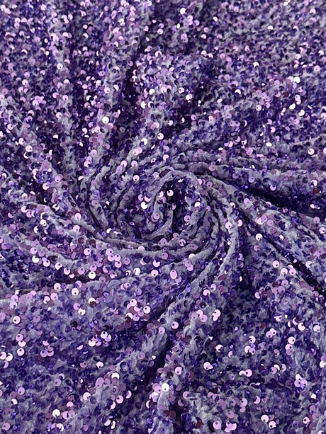 Sequin Velvet Lavender