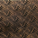 Polyester Foil Fabric Traditional Polynesian Pattern