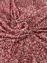 Sequin Velvet Blush