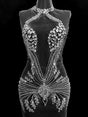 Rhinestone Applique Bodice