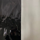 Chrome Reflective Mirror Vinyl Fabric - Silver, 54" Width (1 Yard)