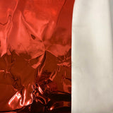 Chrome Reflective Mirror Vinyl Fabric - Silver, 54" Width (1 Yard)