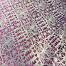 Star Tapa Shine Polyester Foil Fabric - Polynesian Tapa Print, 36" Width (1 Yard)