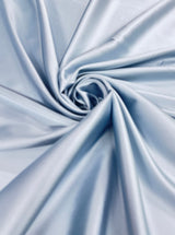 Stretch Crepe Back Satin Dusty Blue