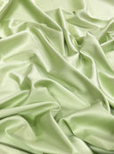 Pistachio Stretch Crepe Back Satin
