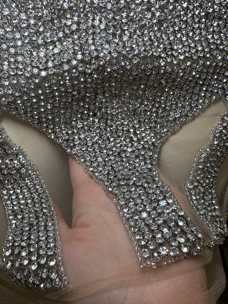 Rhinestone Bodice Applique