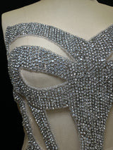 Rhinestone Bodice Applique