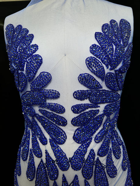 Rhinestone Bodice Applique