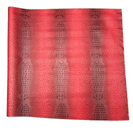 Gatorich Faux Leather Vinyl Fabric - Textured Solid Colors, 54/56" Width (1 Yard)