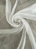 Shimmering Crystal Organza