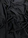 Black Stretch Crepe Back Satin