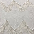 Flamingo Fringe Embroidered Stretch Sequin Fabric - Nylon Spandex Mesh Fabric, Fringe Embroidered Sequin, 60" Width, 12" Pattern Repeat (1 Yard)