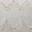 Flamingo Fringe Embroidered Stretch Sequin Fabric - Nylon Spandex Mesh Fabric, Fringe Embroidered Sequin, 60" Width, 12" Pattern Repeat (1 Yard)