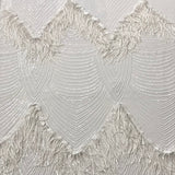 Flamingo Fringe Embroidered Stretch Sequin Fabric - Nylon Spandex Mesh Fabric, Fringe Embroidered Sequin, 60" Width, 12" Pattern Repeat (1 Yard)