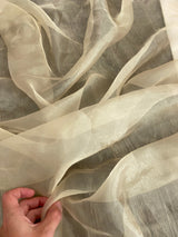 Gold Champagne Crystal Organza