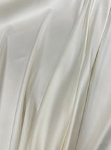 Ivory Stretch Crepe Back Satin