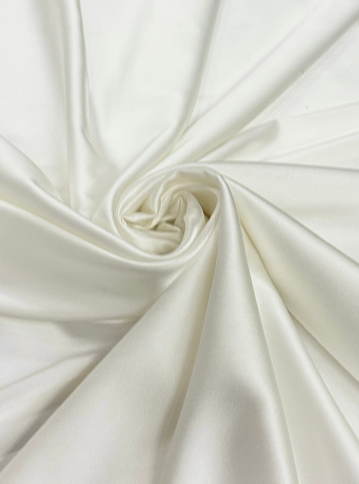 Ivory Stretch Crepe Back Satin
