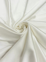 Ivory Stretch Crepe Back Satin