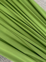 Shiny Yoga Nylon Spandex Apple Green