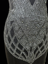 Rhinestone Bodice Applique
