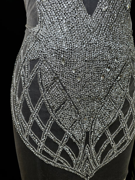 Rhinestone Bodice Applique