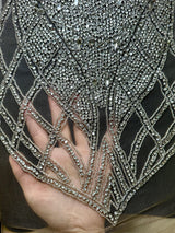 Rhinestone Bodice Applique