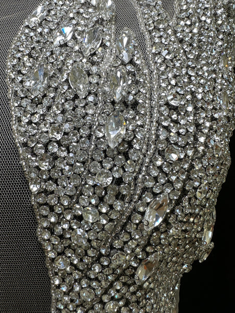 Rhinestone Bodice Applique