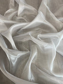 Shimmering Crystal Organza