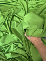 Shiny Yoga Nylon Spandex Apple Green