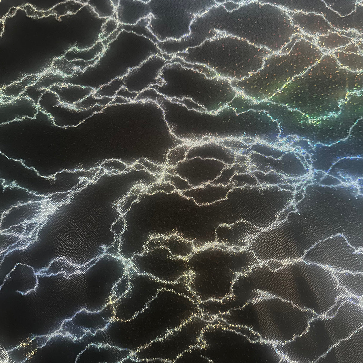 Lightning Bolt Polyester Spandex Fabric