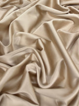 Stretch Crepe Back Satin Champagne