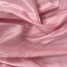Bridal Satin Fabric Crystalized Reflective Liquid