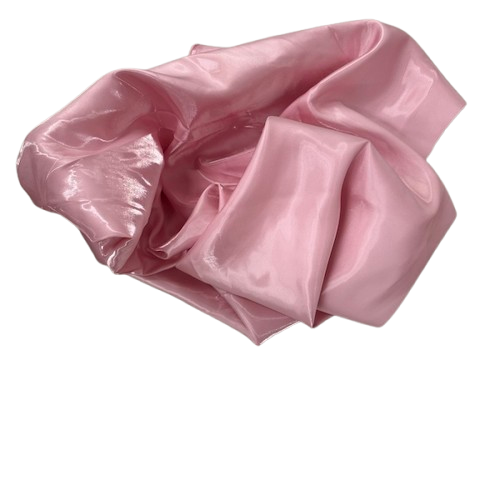 Bridal Satin Fabric Crystalized Reflective Liquid