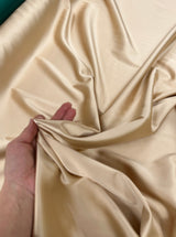 Stretch Crepe Back Satin Champagne