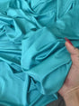 Shiny Yoga Spandex Turquoise