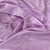 Bridal Satin Fabric Crystalized Reflective Liquid