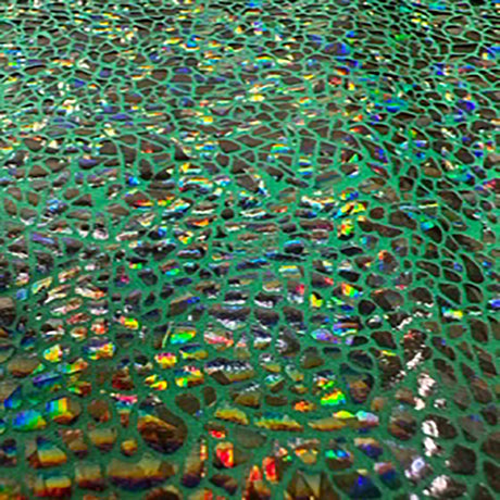 Nylon Spandex Holographic Snake Fabric 60"