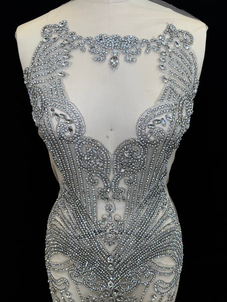 Rhinestone Bodice Applique