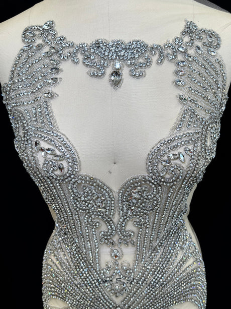 Rhinestone Bodice Applique