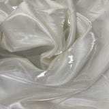 Crystalized Reflective Liquid Bridal Satin Fabric - 100 Percent Polyester Fabric, Solid, 59/60" Width (1 Yard)