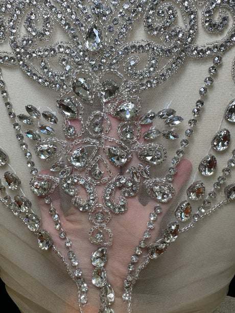 Rhinestone Bodice Applique