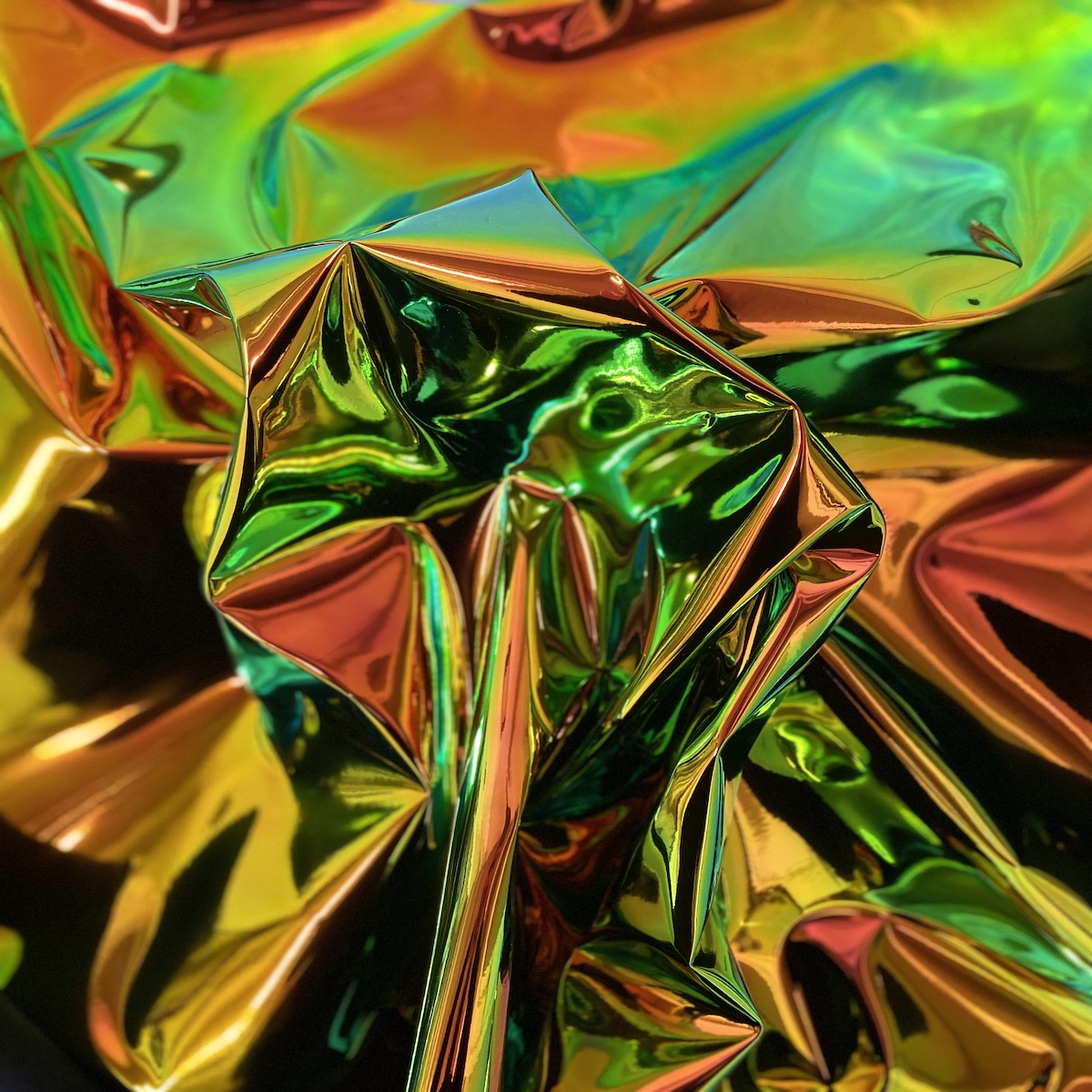 Reflective Mirror Vinyl Fabric