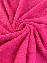 Hot Pink Premium Lamb Faux Wool