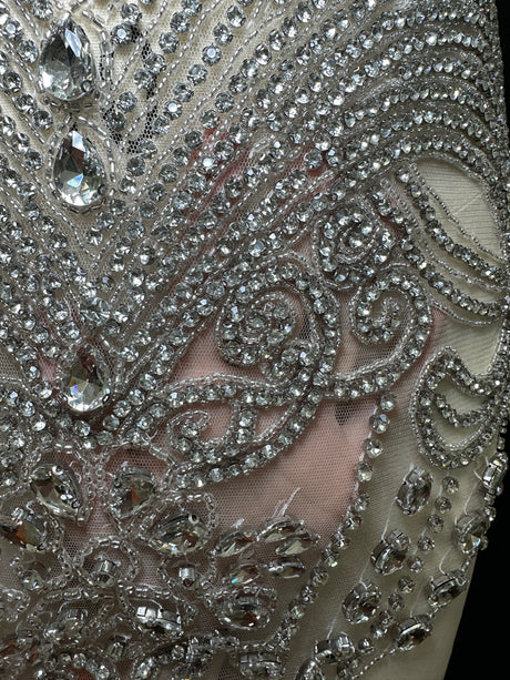 Rhinestone Bodice Applique