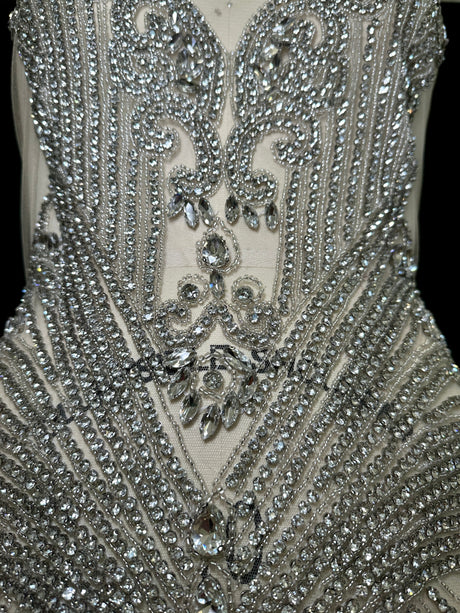 Rhinestone Bodice Applique